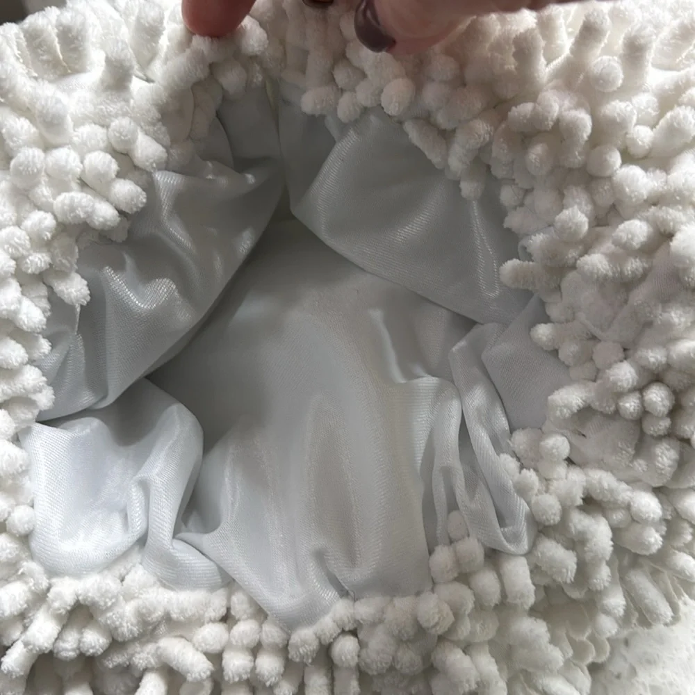 Adorable Cow Costume for Babies Sz 12 Mos chenille w horns/bell/tail  Halloween - Picture 8 of 8